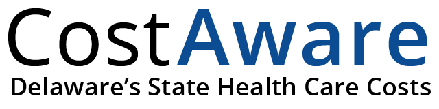 CostAware site logo, Delaware's State Health Care Costs